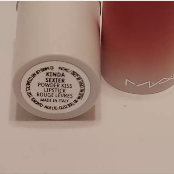 MAC Cosmetics Powder Kiss Lipstick in KINDA SEXIER Limited Ed 1.5g NEW - Picture 6 of 14
